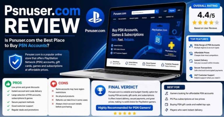 Psnuser.com Review
