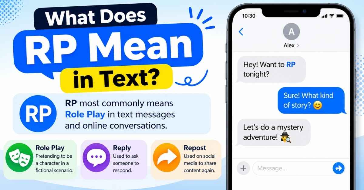 What Does RP Mean in Text?